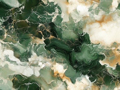 绿色网纹大理石贴图