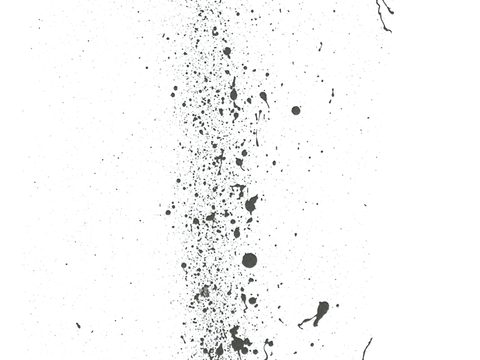  飞溅墨迹 水迹 泼墨 污迹 污渍 墨水涂鸦 抽象艺术画 