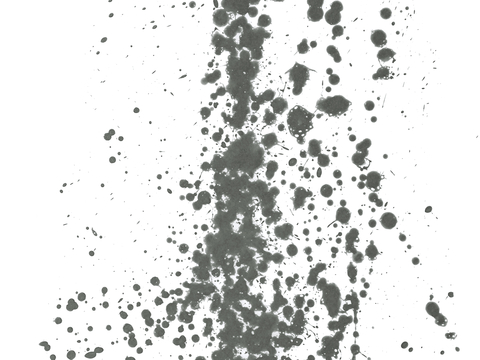  飞溅墨迹 水迹 泼墨 污迹 污渍 墨水涂鸦 抽象艺术画 