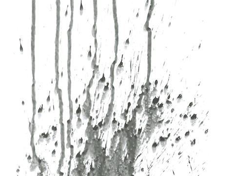  飞溅墨迹 水迹 泼墨 污迹 污渍 墨水涂鸦 抽象艺术画 