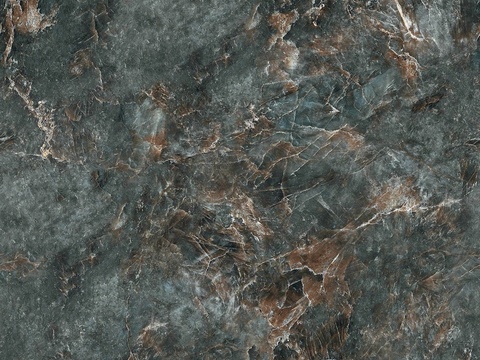 无缝孔雀绿大理石岩板