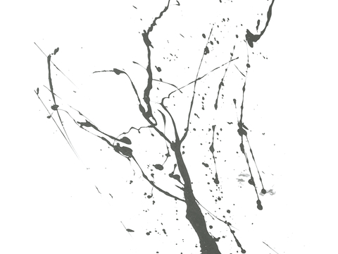  飞溅墨迹 水迹 污迹 污渍 墨水涂鸦 抽象艺术画 