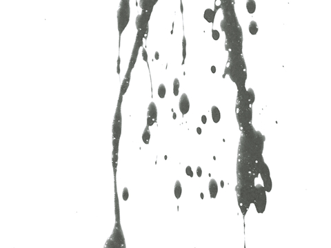  飞溅墨迹 水迹 泼墨 污迹 污渍 墨水涂鸦 抽象艺术画 
