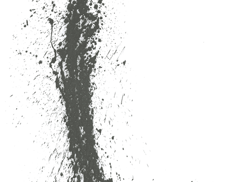  飞溅墨迹 水迹 泼墨 污迹 污渍 墨水涂鸦 抽象艺术画 