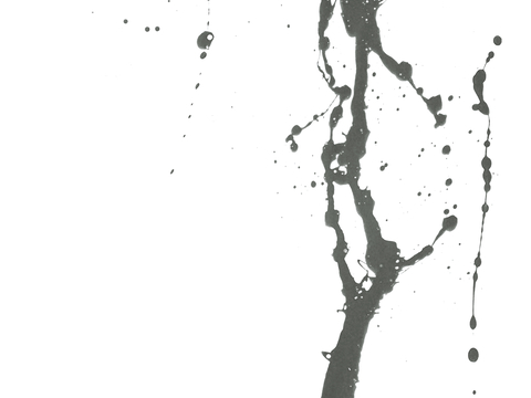 飞溅墨迹 水迹 污迹 污渍 墨水涂鸦 抽象艺术画