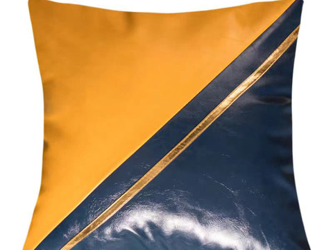 现代抱枕 枕头 印花抱枕 拼接抱枕