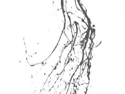 飞溅墨迹 水迹 污迹 污渍 墨水涂鸦