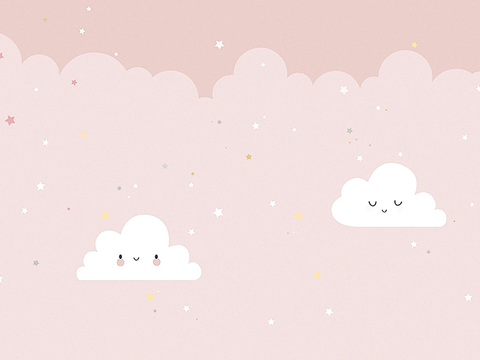 现代儿童房壁纸 壁画 墙纸 卡通壁纸 壁画 墙画 壁布 墙布