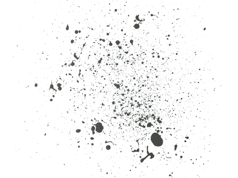  飞溅墨迹 水迹 泼墨 污迹 污渍 墨水涂鸦 抽象艺术画 