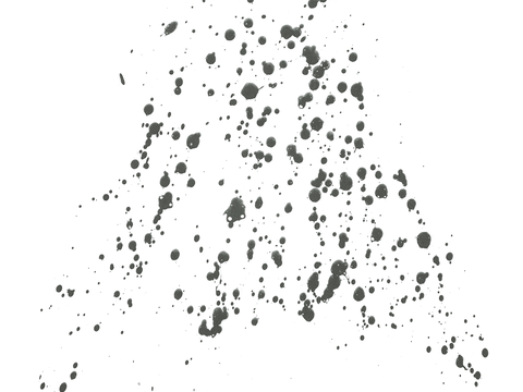  飞溅墨迹 水迹 泼墨 污迹 污渍 墨水涂鸦 抽象艺术画 