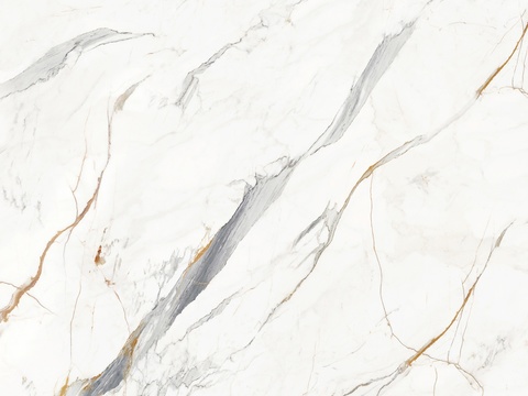 雕刻白高清岩板大理石