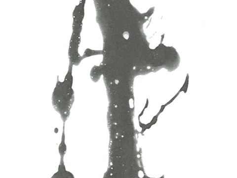  飞溅墨迹 水迹 泼墨 污迹 污渍 墨水涂鸦 抽象艺术画 