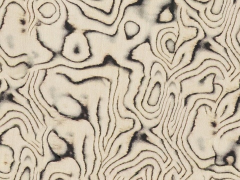 无缝原木色树瘤科技木皮