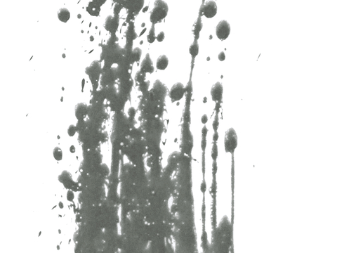  飞溅墨迹 水迹 泼墨 污迹 污渍 墨水涂鸦 抽象艺术画 