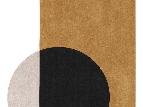 现代几何地毯  简约地毯 地毯 块毯 毛毯