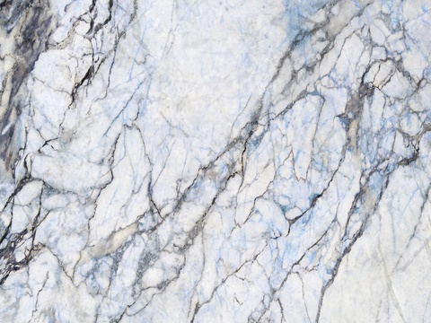 蓝色金箔大理石