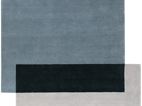 现代几何地毯  简约地毯 地毯 块毯 毛毯