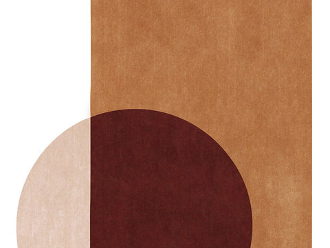 现代几何地毯  简约地毯 地毯 块毯 毛毯