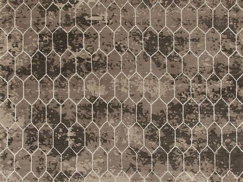 现代几何地毯  简约地毯 地毯 块毯 毛毯