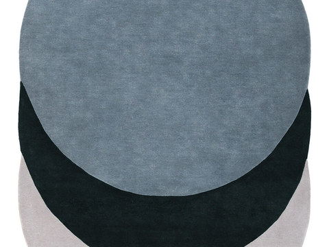 现代几何地毯  简约地毯 地毯 块毯 毛毯