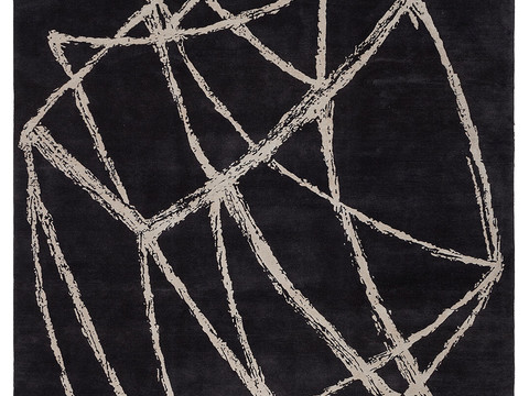 现代几何地毯  简约地毯 地毯 块毯 毛毯