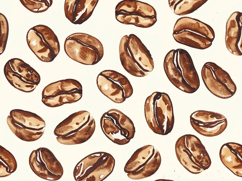 咖啡壁纸 花纹壁纸 卡通壁纸 壁纸