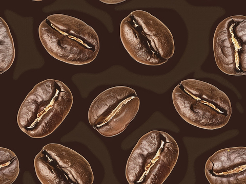 咖啡壁纸 花纹壁纸 卡通壁纸 壁纸