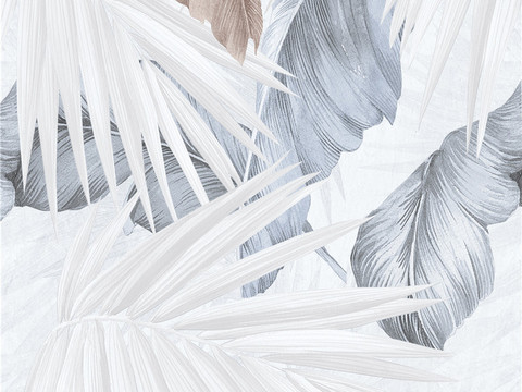 蒙娜丽莎中式艺术画墙面岩板