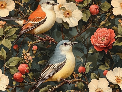 高清中式装饰画