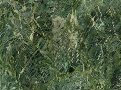 绿翡翠大理石 绿色大理石奢石 绿山水大理石