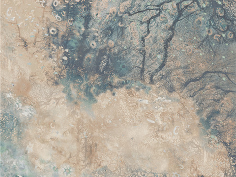 蒙娜丽莎现代轻奢艺术岩板