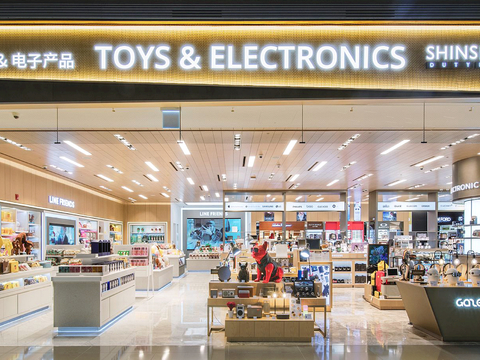  商场店铺门面夜景日景玻璃橱窗 写字楼大楼玻璃幕墙外立面贴图 