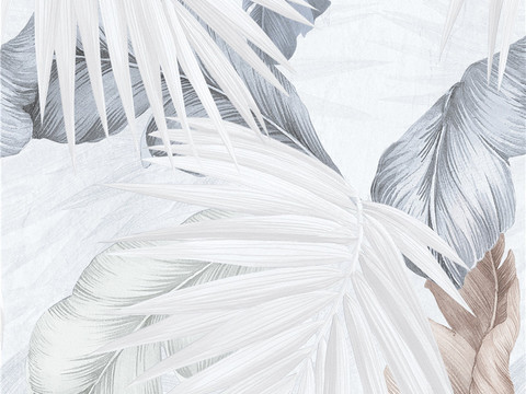 蒙娜丽莎中式艺术画墙面岩板