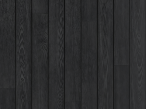  诧寂风中古风黑色木地板 黑色防腐木 黑色木格栅墙  黑色木板 