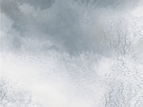 云雾缭绕的山林景观高清素材