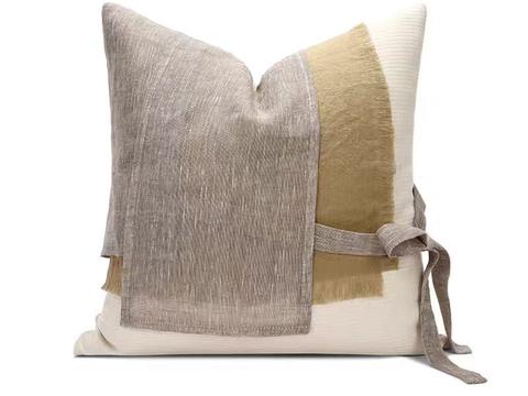 现代抱枕 枕头 布艺抱枕 拼接抱枕