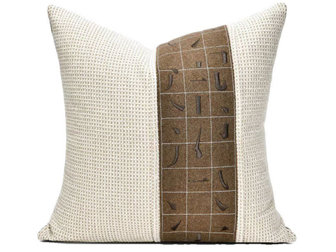 现代抱枕 枕头 印花抱枕 拼接抱枕