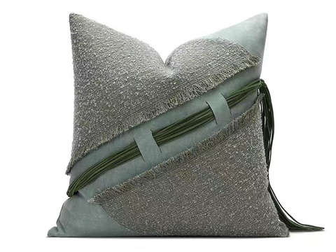 现代抱枕 枕头 布艺抱枕 拼接抱枕