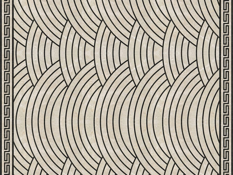 石材拼花 大理石拼花地面 瓷砖拼花 别墅庭院进门玄关地面拼花