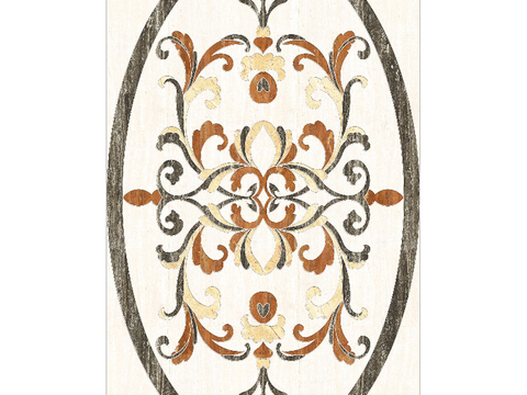 石材拼花 大理石拼花地面 瓷砖拼花 别墅庭院进门玄关地面拼花