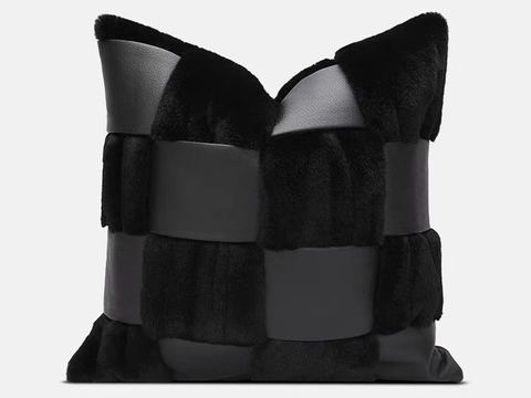 现代抱枕 枕头 印花抱枕 拼接抱枕