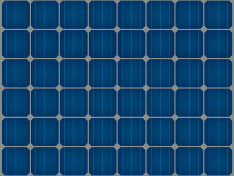  屋面太阳能光伏电板 光伏面板 发电设施 发电设备 
