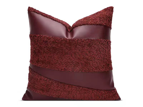 现代抱枕 枕头 布艺抱枕 拼接抱枕