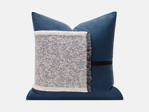 现代抱枕 枕头 布艺抱枕 拼接抱枕