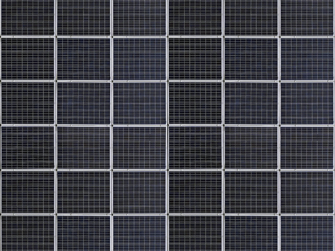  屋面太阳能光伏电板 光伏面板 发电设施 发电设备 