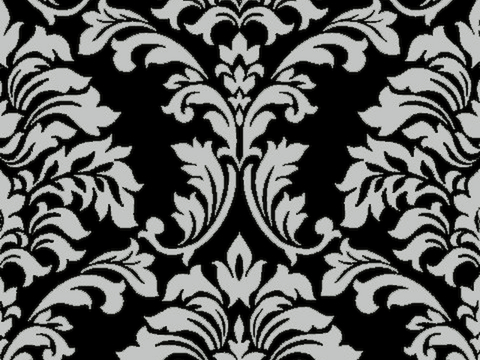  黑白凹凸 高光遮罩 通道 花纹纹理 装饰线条 纹理 墙绘图案 