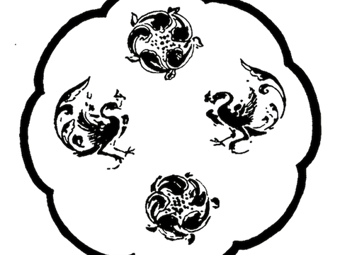  黑白凹凸 高光遮罩 通道 花纹纹理 装饰线条 纹理 墙绘图案 