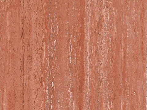 无缝红色洞石岩板瓷砖贴图