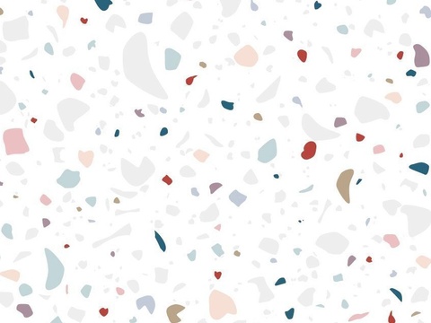 彩色水磨石橡胶塑胶PVC地胶板