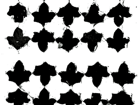  黑白凹凸 高光遮罩 通道 花纹纹理 装饰线条 纹理 墙绘图案 